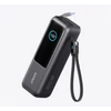 Kép 1/6 - ANKER Powerbank Zolo 25000mAh, 165W, Beépített USB-C kábel behúzható, fekete - A1695H11 Anker