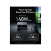 Kép 3/6 - ANKER Hálózati Töltő, Prime Charger GaNPrime, 6 portos, 250W, 4xUSB-C, 2xUSB-A, EU, fekete - A2345341 Anker