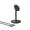 Kép 1/6 - ANKER Vezeték Nélküli Töltő és Állvány, MagGo, 15W, iPhone-hoz, EU, fekete - A25X1H11 Anker
