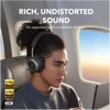 Kép 4/6 - ANKER Vezeték Nélküli Fejhallgató, Soundcore Space One Pro, Összecsukható, Aktív Zajszűrő, jet black - A3062G11 Anker