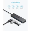 Kép 3/6 - ANKER Ultra Sim Data USB 3.0 HUB, 4 port, fekete - A7516016