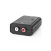 Kép 3/5 - Nedis ACON2508BK, analóg - digitális audio konverter, 2x RCA bemenet - digitális koax / toslink kimenet NEDIS