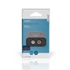 Kép 4/5 - Nedis ACON2508BK, analóg - digitális audio konverter, 2x RCA bemenet - digitális koax / toslink kimenet NEDIS