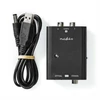 Kép 1/5 - Nedis ACON2508BK, analóg - digitális audio konverter, 2x RCA bemenet - digitális koax / toslink kimenet NEDIS
