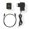 Kép 11/11 - Nedis digitális audió konverter, ACON2510BK 1 irányú Csatl. bemen.: 1x digitális RCA / 1x TosLink Csatl. kim.:1x (2x RCA NEDIS