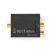 Kép 6/11 - Nedis digitális audió konverter, ACON2510BK 1 irányú Csatl. bemen.: 1x digitális RCA / 1x TosLink Csatl. kim.:1x (2x RCA NEDIS