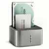 Kép 1/8 - AXAGON ADSA-DC dual SATA 2.5" / 3.5" SSD / HDD CLONE dokkoló, USB-C, 5 Gbps Axagon