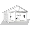 Kép 7/9 - Nedis ANOR5G20WT Beltéri és kültéri antenna, 3G / 4G / 5G, 698 MHz -5000 MHz, Nyereség: 6 dB NEDIS