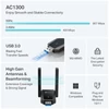 Kép 2/3 - TP-LINK Wireless Adapter USB Dual Band AC1300, ARCHER T5U PLUS TP-Link