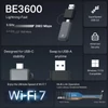 Kép 3/3 - TP-LINK Wireless USB Adapter Dual Band BE3600 + USB-C Adapter, ARCHER TBE230U TP-Link