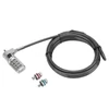 Kép 2/9 - TARGUS Biztonsági zár ASP86RGL, DEFCON® 3-in-1 Resettable Combination Cable Lock Targus