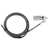 Kép 1/9 - TARGUS Biztonsági zár ASP86RGL, DEFCON® 3-in-1 Resettable Combination Cable Lock Targus