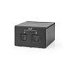 Kép 2/4 - Nedis ASPL2512BK digitális audio splitter, TosLink be - 2x TosLink kimenet NEDIS