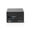 Kép 1/4 - Nedis ASPL2512BK digitális audio splitter, TosLink be - 2x TosLink kimenet NEDIS