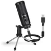 Kép 1/6 - MAONO Asztali Mikrofon AU-PM461TR, USB Gaming Microphone with Mic Gain