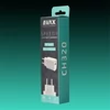 Kép 2/2 - AVAX Hálózati töltő USB-A USB-C 20W, fehér AVAX