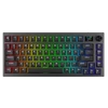 Kép 3/3 - AVAX Vezetékes / Vezeték Nélküli Billentyűzet GM02 PRO USB, Fekete, Mechanikus, Red Switch, HUN AVAX