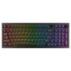 Kép 1/3 - AVAX Vezetékes / Vezeték Nélküli Billentyűzet GM03 PRO USB, Fekete, Mechanikus, Red Switch, HUN AVAX