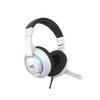 Kép 3/8 - Baracuda HYDRA,-W BGH-021W gamer fejhallgató, fehér Baracuda