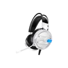 Kép 1/5 - BARACUDA BGH-031W CONCH-W vezetékes gamer fejhallgató mikrofonnal, fehér BARACUDA