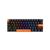 Kép 1/8 - Baracuda DOLPHIN-B / BL-US, BGK-03121B / BL-US, fekete mechanikus gamer billentyűzet kék kapcsolóval, angol Baracuda