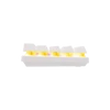 Kép 4/6 - Baracuda DOLPHIN-W / R-US, BGK-03211W / R-US  fehér mechanikus gamer billentyűzet piros kapcsolóval, angol Baracuda