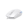 Kép 2/7 - BARACUDA BGM-112W CRAB-W vezetékes gamer egér, 3600dpi, fehér BARACUDA