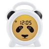 Kép 1/8 - Alecto BC100PANDA Alvástréner éjszakai fény és ébresztőóra panda Alecto