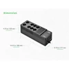 Kép 3/3 - APC Back-UPS, 1050VA / 600W Floor / Wall Mount, 230V, 8x Schuko CEE 7 / 3 outlets, USB Type A + C Port, User Replaceable Battery APC
