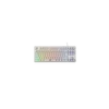 Kép 4/5 - BARACUDA W029919 KRILL-W, BGK-001114W fehér gamer billentyűzet, angol Baracuda
