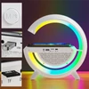 Kép 2/2 - BLACKBIRD Bluetooth Hangszóró, vezeték nélküli telefontöltés, LED-es, Fehér BlackBird