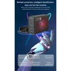 Kép 2/3 - BLACKBIRD Hálózati Töltő GAN 135W 3xUSB-C 20W + 3xUSB 5V, Fekete BlackBird