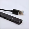 Kép 3/3 - BLACKBIRD Adapter USB3.0 / Lightning, 2xUSB, 1xUSB-C, 1xLightning, Fekete BlackBird