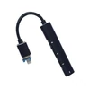 Kép 1/3 - BLACKBIRD Adapter USB3.0 / Lightning, 2xUSB, 1xUSB-C, 1xLightning, Fekete BlackBird