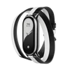 Kép 4/6 - Xiaomi Smart Band 8 Double Wrap Strap - Black and white / BHR7311GL