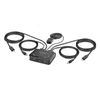 Kép 1/4 - STARTECH KVM Switch 2xUSB-C, 4K 60Hz Displayport Output STARTECH