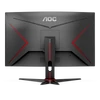 Kép 3/11 - AOC Ívelt Gaming 165Hz VA monitor 27" C27G2E / BK, 1920x1080, 16:9, 250cd / m2, 1ms, 2xHDMI / DisplayPort / VGA AOC