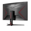 Kép 5/11 - AOC Ívelt Gaming 165Hz VA monitor 27" C27G2E / BK, 1920x1080, 16:9, 250cd / m2, 1ms, 2xHDMI / DisplayPort / VGA AOC