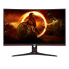 Kép 6/11 - AOC Ívelt Gaming 165Hz VA monitor 27" C27G2E / BK, 1920x1080, 16:9, 250cd / m2, 1ms, 2xHDMI / DisplayPort / VGA AOC