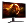 Kép 8/11 - AOC Ívelt Gaming 165Hz VA monitor 27" C27G2E / BK, 1920x1080, 16:9, 250cd / m2, 1ms, 2xHDMI / DisplayPort / VGA AOC