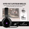 Kép 7/9 - CORSAIR Vezetékes / Vezeték Nélküli Headset, VIRTUOSO RGB WIRELESS High-Fidelity Gaming, Levehető Mikrofon, RGB, fekete Corsair