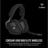 Kép 1/8 - CORSAIR Vezeték Nélküli Headset, VOID RGB ELITE Wireless Premium Gaming, 7.1 Hangzás, RGB, fekete Corsair