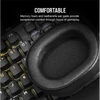 Kép 5/7 - CORSAIR Vezetékes Headset, HS55 Gaming, Ultrakönnyű, Jack dugós, fekete Corsair