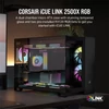 Kép 3/8 - CORSAIR Ház iCUE LINK 2500X RGB, 2x RX120 RGB Ventilátor, Tápegység nélkül, Edzett Üveg, fekete Corsair