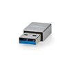 Kép 3/3 - Nedis USB-A - USB-C adapter CCGB60925GY, USB3.2 dugó - USB-C aljzat, 5 Gbps NEDIS