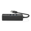 Kép 4/7 - Nedis CCGB61250BK01 kombó kártyaolvasó, 3x USB A anya, 5 port, USB 3.2 Gen 1, USB tápellátású, 5 Gbps, SD és MicroSD NEDIS