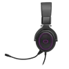 Kép 2/9 - COOLER MASTER Vezetékes Fejhallgató CH-331 Gaming Headset, 7.1 hangzás, USB-s, fekete Cooler Master