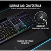 Kép 3/7 - CORSAIR Vezetékes Billentyűzet Gaming, K70 RGB PRO, Mechanikus, CHERRY MX SPEED switch, Alumínium keret, US, szürke Corsair