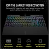 Kép 6/7 - CORSAIR Vezetékes Billentyűzet Gaming, K70 RGB PRO, Mechanikus, CHERRY MX SPEED switch, Alumínium keret, US, szürke Corsair
