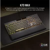 Kép 3/9 - CORSAIR Vezeték Nélküli Billentyűzet Gaming, K70 MAX RGB, Mechanikus, MGX switch, fekete Corsair